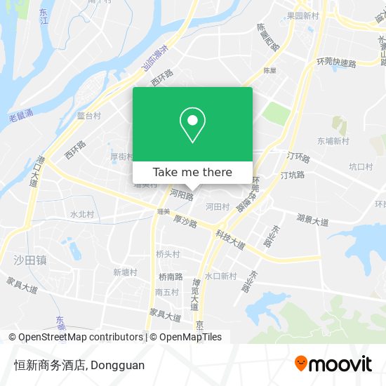 恒新商务酒店 map