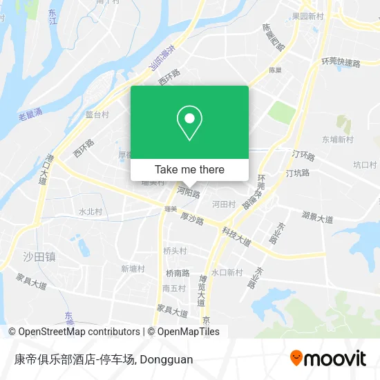 康帝俱乐部酒店-停车场 map