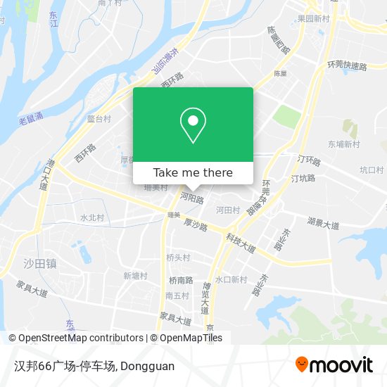 汉邦66广场-停车场 map