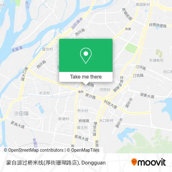 蒙自源过桥米线(厚街珊瑚路店) map