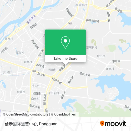 信泰国际运营中心 map