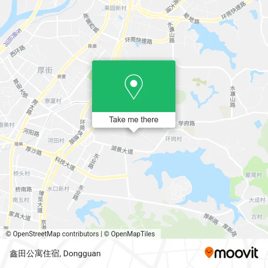 鑫田公寓住宿 map