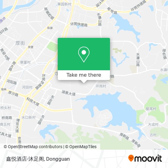 鑫悦酒店-沐足阁 map