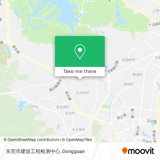 东莞市建设工程检测中心 map