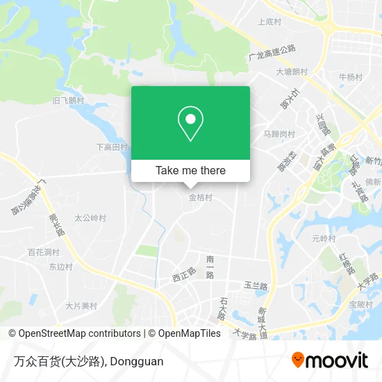 万众百货(大沙路) map