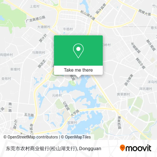 东莞市农村商业银行(松山湖支行) map