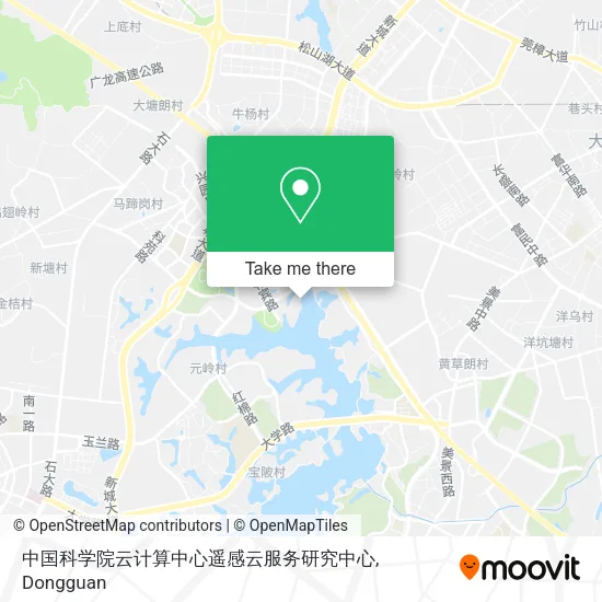 中国科学院云计算中心遥感云服务研究中心 map