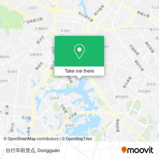 自行车租赁点 map