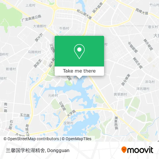 兰馨国学松湖精舍 map