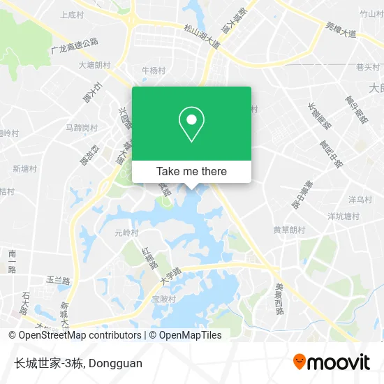 长城世家-3栋 map