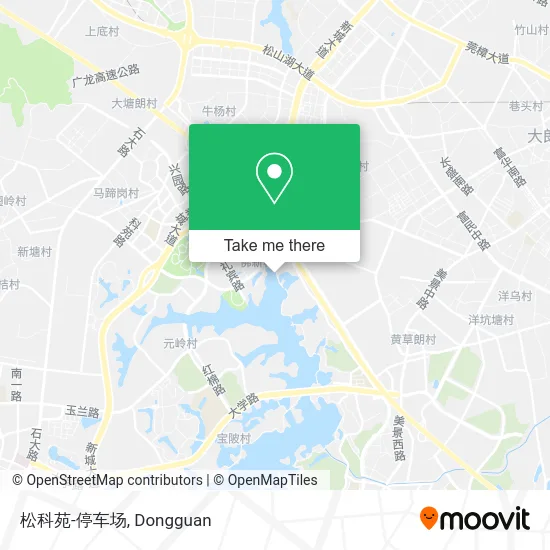 松科苑-停车场 map