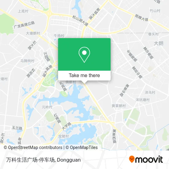 万科生活广场-停车场 map