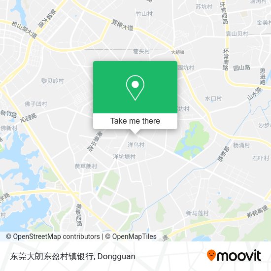 东莞大朗东盈村镇银行 map
