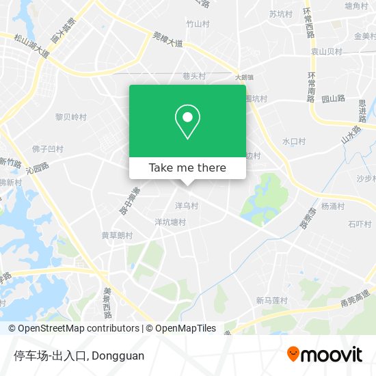 停车场-出入口 map