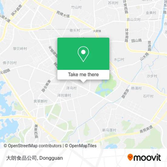 大朗食品公司 map