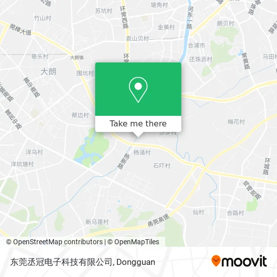 东莞丞冠电子科技有限公司 map