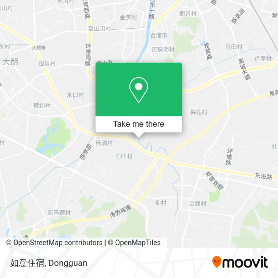 如意住宿 map