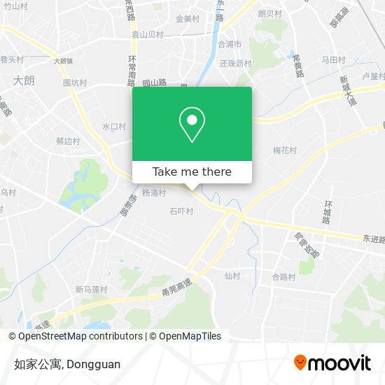 如家公寓 map