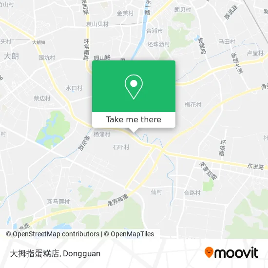 大拇指蛋糕店 map