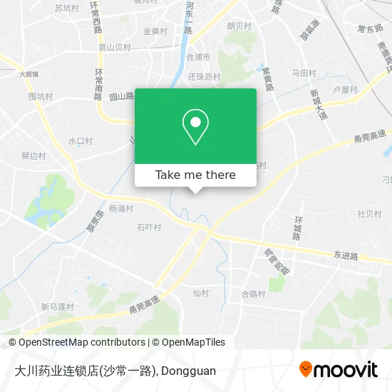 大川药业连锁店(沙常一路) map