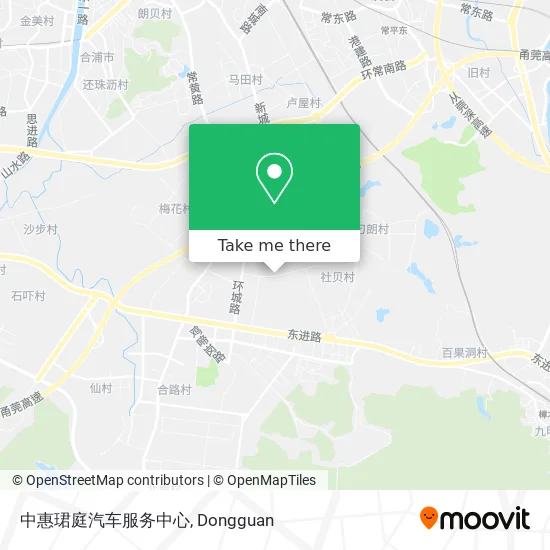 中惠珺庭汽车服务中心 map