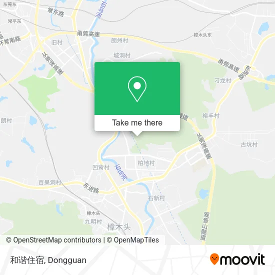 和谐住宿 map