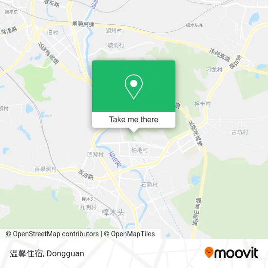温馨住宿 map