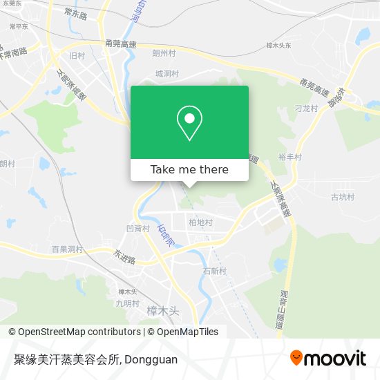 聚缘美汗蒸美容会所 map