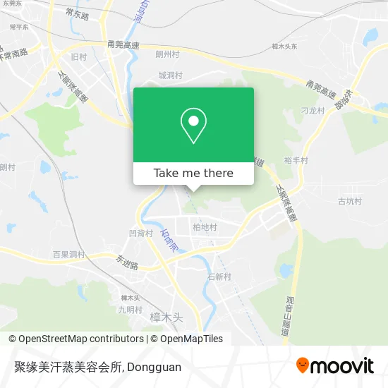 聚缘美汗蒸美容会所 map