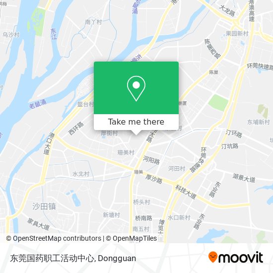 东莞国药职工活动中心 map