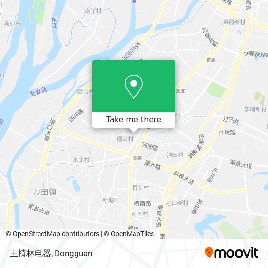 王植林电器 map