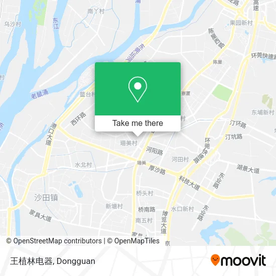 王植林电器 map