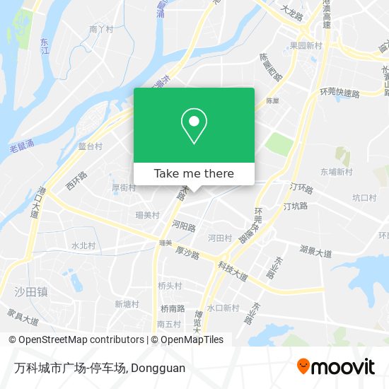 万科城市广场-停车场 map
