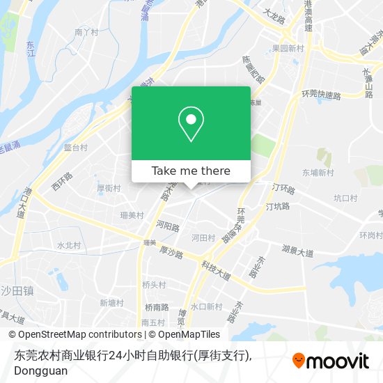 东莞农村商业银行24小时自助银行(厚街支行) map