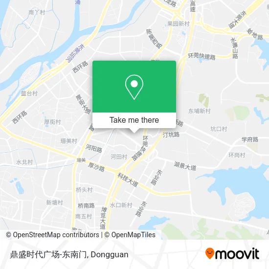 鼎盛时代广场-东南门 map