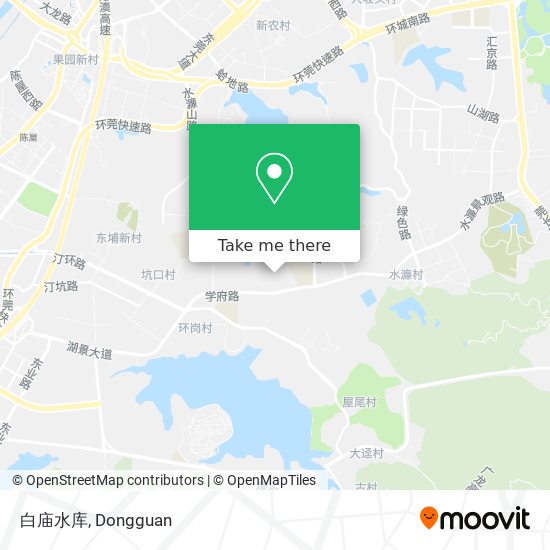 白庙水库 map