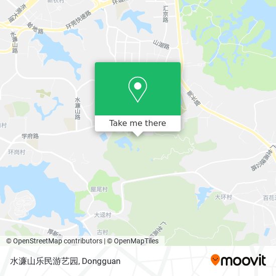 水濂山乐民游艺园 map