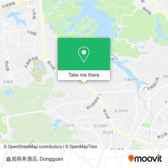 鑫居商务酒店 map
