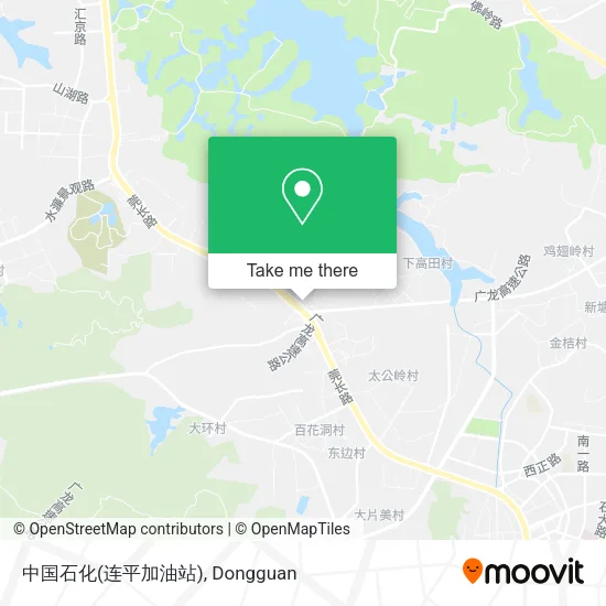 中国石化(连平加油站) map