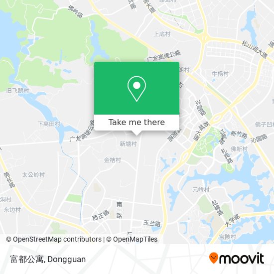 富都公寓 map