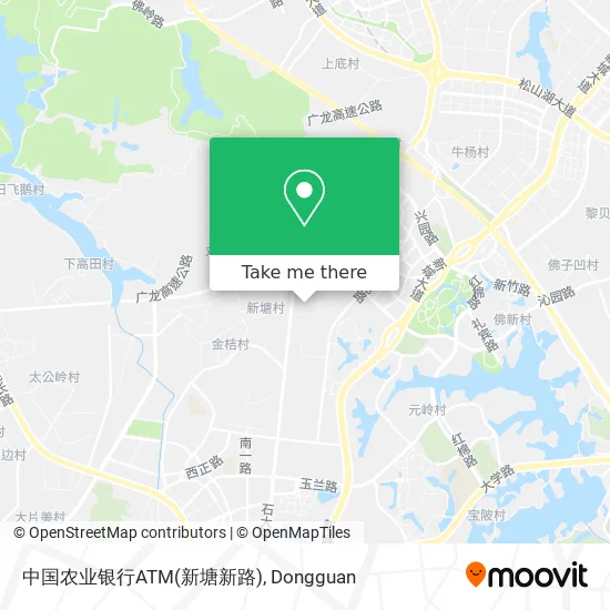 中国农业银行ATM(新塘新路) map
