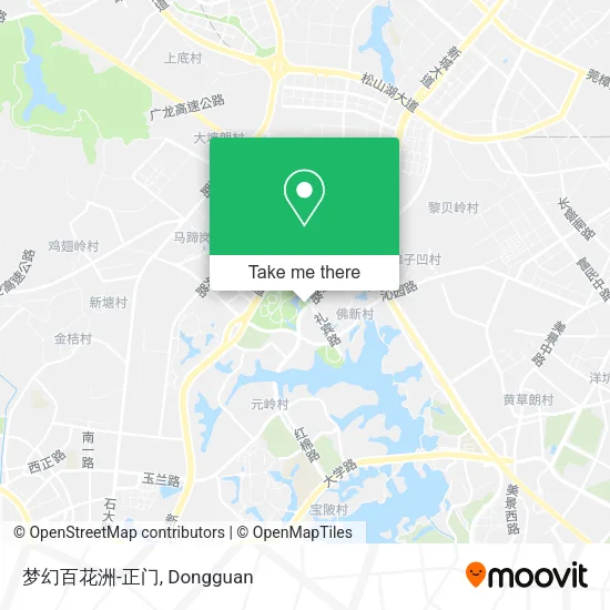 梦幻百花洲-正门 map