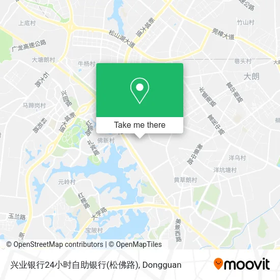兴业银行24小时自助银行(松佛路) map
