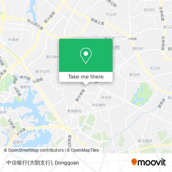 中信银行(大朗支行) map