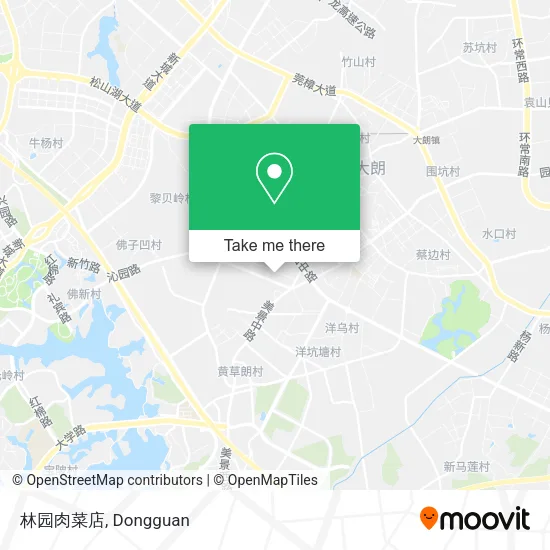 林园肉菜店 map