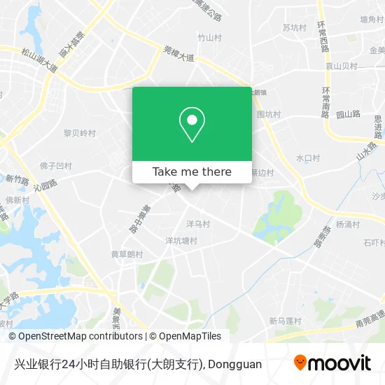 兴业银行24小时自助银行(大朗支行) map