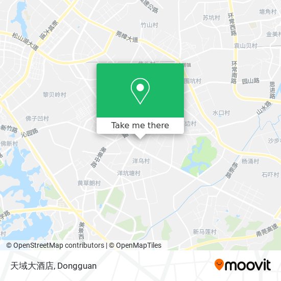 天域大酒店 map