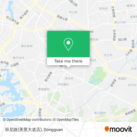 班尼路(美景大道店) map