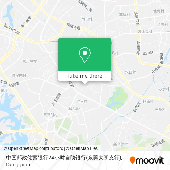 中国邮政储蓄银行24小时自助银行(东莞大朗支行) map