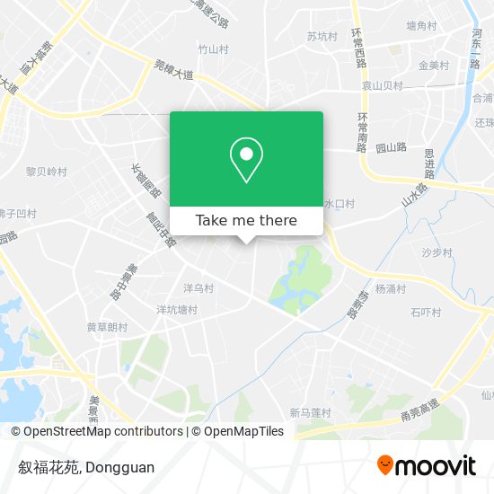 叙福花苑 map